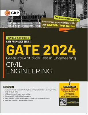 GATE 2024 Civil Engineering  Gate Prep Guide Series | 2024