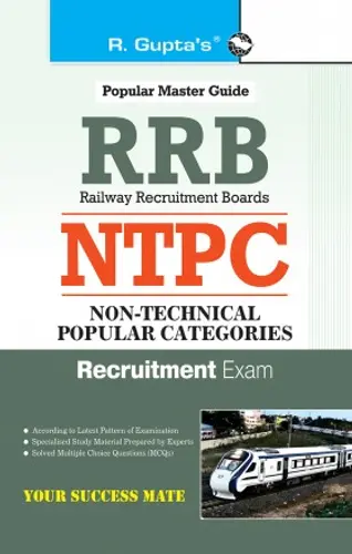 RRB NTPC - NON TECHNICAL CATEGORIES - EXAM GUIDE