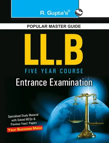 LLB Entrance Exam Guide  (5 Years Course)