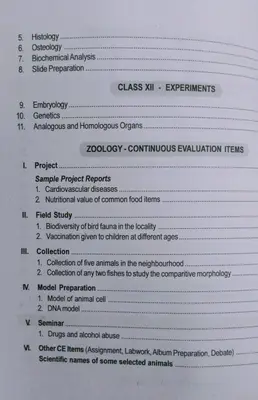 BIOLOGY PRACTICAL BOOK  +1 & +2 | LAB MANUAL | M.M .SABU 