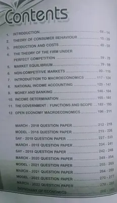 PLUS TWO ECONOMICS | EXAM POINT