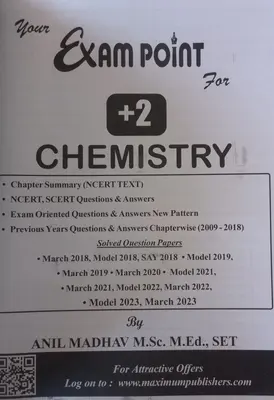  EXAM POINT PLUS TWO CHEMISTRY FULLY REVISED EDITION