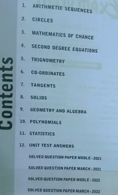 EXAM POINT SSLC MATHEMATICS