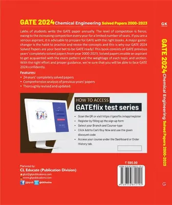 GATE 2024 CHEMICAL ENGINEERING GK PUBLICATIONS