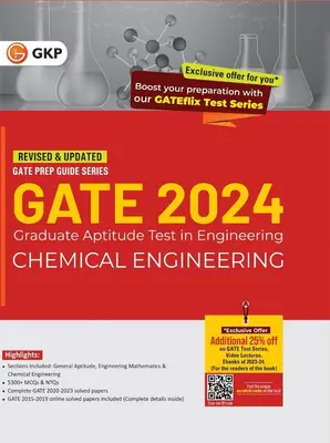 GATE 2024 CHEMICAL ENGINEERING GK PUBLICATIONS