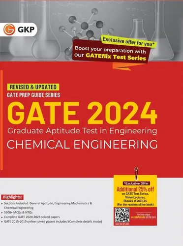 GATE 2024 CHEMICAL ENGINEERING GK PUBLICATIONS