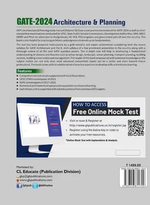 GATE-2024 Architecture & Planning VOLUME 2 GK PUBLICATIONS