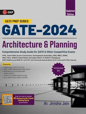 GATE-2024 Architecture & Planning VOLUME 1 GK PUBLICATIONS