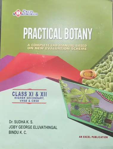 PLUS TWO   BOTANY  PRACTICAL |EXCEL 