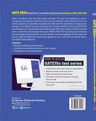 GATE 2024 PRODUCTION & INDUSTRIAL ENGINEERING GK PUBLICATIONS