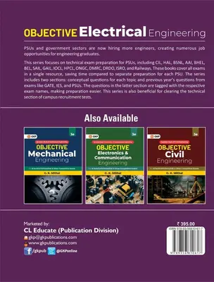 OBJECTIVE Electrical Engineering |Question Bank  GK PUBLICATIONS