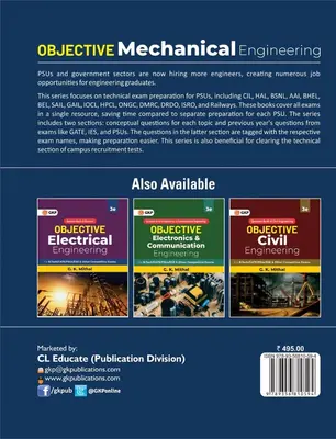 OBJECTIVE Mechanical Engineering Question Bank GK PUBLICATIONS 