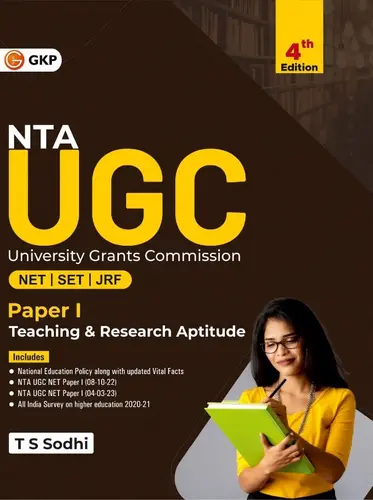 UGC University Grants Commission NET SET JRF Paper I Teaching & Research Aptitude GK PUBLICATIONS