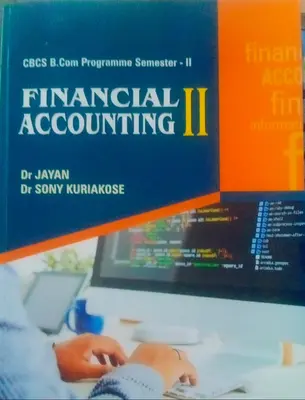 FINANCIAL ACCOUNTING|CBCS BCOM II SEMESTER