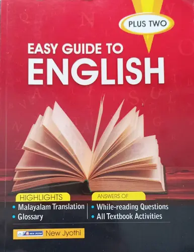 EASYGUIDE TO PLUS TWO  ENGLISH | NEW JYOTHI 2023-24