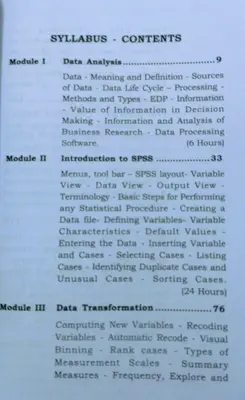 SOFTWARE FOR BUSINESS AND RESEARCH CBCS B. Com. Programme Semester VI MG University Dr. ANTONY THOMAS Prathibha Publications