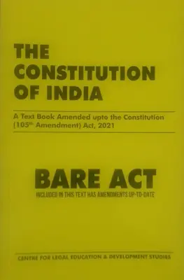 THE CONSTITUTION OF INDIA -BARE ACT