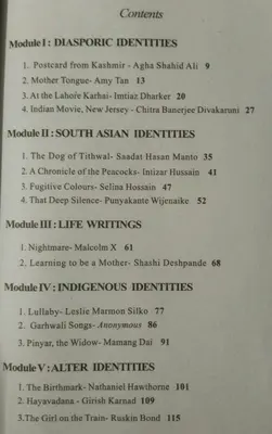 GUIDE TO LITERATURE and as IDENTITY BA Bsc and B.com SEMESTER 3 MODEL 2 MG UNIVERSITY