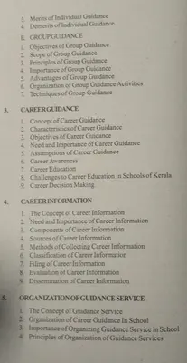 GUIDANCE AND COUNSELLING FOR TEACHERS Dr.N.K.ARJUNAN  FOR B.Ed Yuga Publications