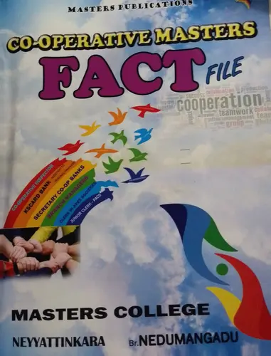 CO OPERATIVE MASTERS FACT FILE With OMR Sheet Masters Publication 