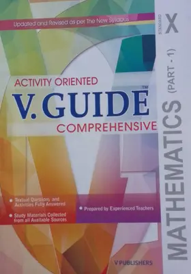  V.GUIDE  MATHEMATICS Part 1 Class 10 Activity Oriented 