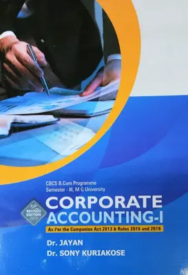 CORPORATE ACCOUNTING B.Com