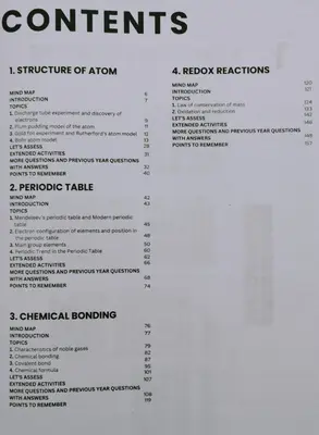 CHEMISTRY EXAM POINT CLASS 9 PART 1