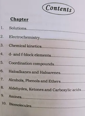 PLUS ONE CHEMISTRY LILLY GUIDE