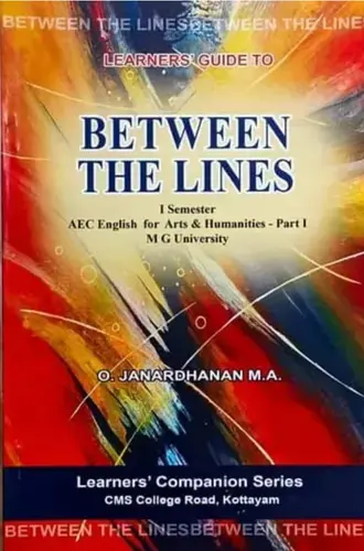 Learners guide to Between The Lines  Semester 1  MG University