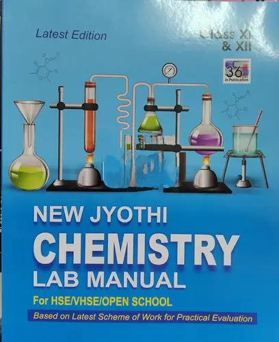 NEW JYOTHI CHEMISTRY LAB MANUAL PLUS ONE AND PLUS TWO
