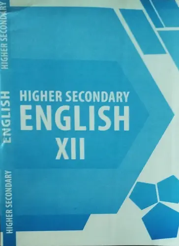HIGHER SECONDARY PLUS TWO ENGLISH  TEXT