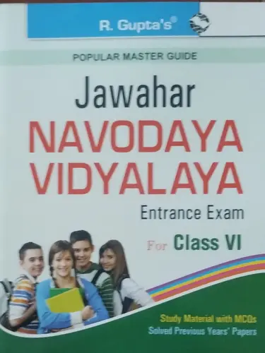 JAWAHAR NAVODAYA VIDYALAYA ENTRANCE EXA FOR CLASS 6