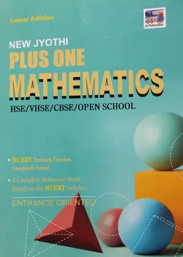 NEW JYOTHI PLUS ONE MATHEMATICS 2025-25 EDITION