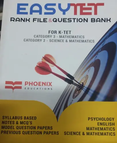 K TET CATEGORY 3 MATHEMATICS |EASY TET RANK FILE AND QUESTION BANK