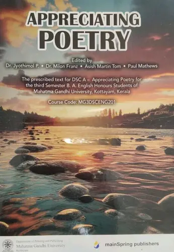 APPRECIATING POETRY | MG UNIVERSITY B.A ENGLISH HONOURS 3rd SEMESTER