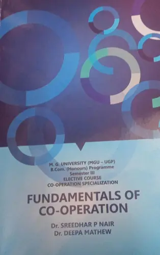 FUNDAMENTALS OF CO OPERATION B.com  HONOURS | MG UNIVERSITY 3rd SEM.