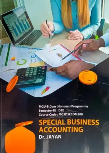 SPECIAL BUSINESS ACCOUNTING |MG UNIVERSITY B.COM SEMESTER 3