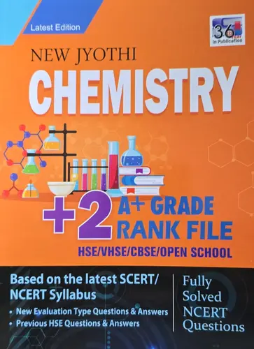NEW JYOTHY PLUS TWO CHEMISTRY A + GRADE RANK FILE 2025-26
