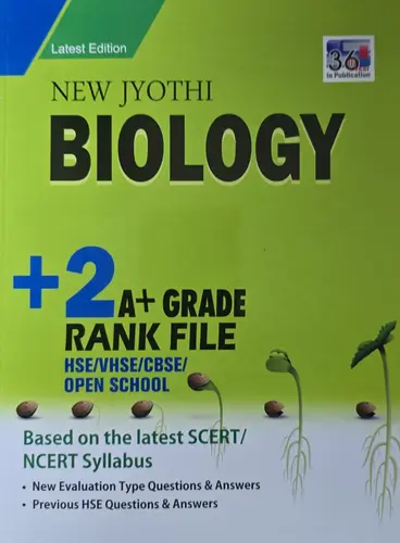 NEW JYOTHY PLUS TWO BIOLOGY + GRADE RANK FILE 2025-26 