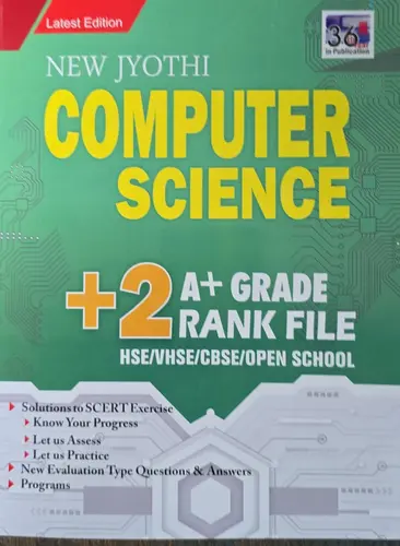 NEW JYOTHY PLUS TWO COMPUTER SCIENCE + GRADE RANK FILE 2025-26