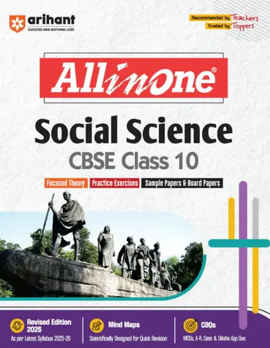 CBSE All in one Social Science Class 10 Exam 2026
