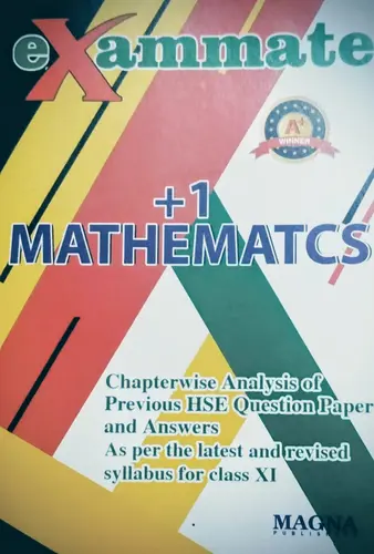 PLUS ONE MATHEMATIC |EXAM MATE |MAGNA PUBLICATION 2025-26