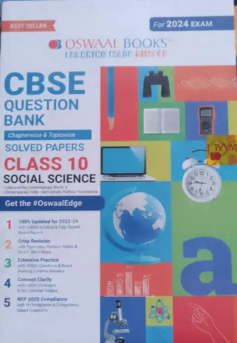 CBSE Question  Bank Class 10 Social Science