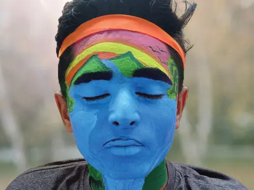 Ecological  Theme Based Face Painting Competition