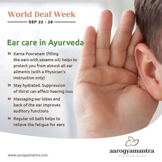 World Deaf Week: Listen, Care, Heal with Ayurveda