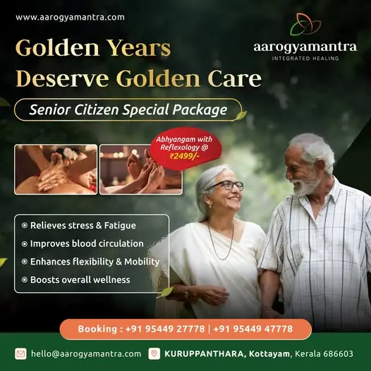 Rejuvenate with Aarogyamantra’s Senior Wellness Package