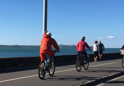 Bike or Stroll Along Tamaki Drive to Mission Bay  