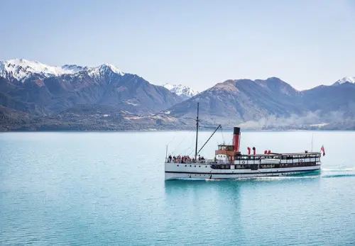 Cruise Lake Wakatipu on the TSS Earnslaw  