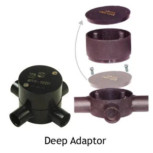 Deep Adapter PVC 