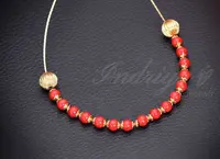Coral Red Colour Chain C2